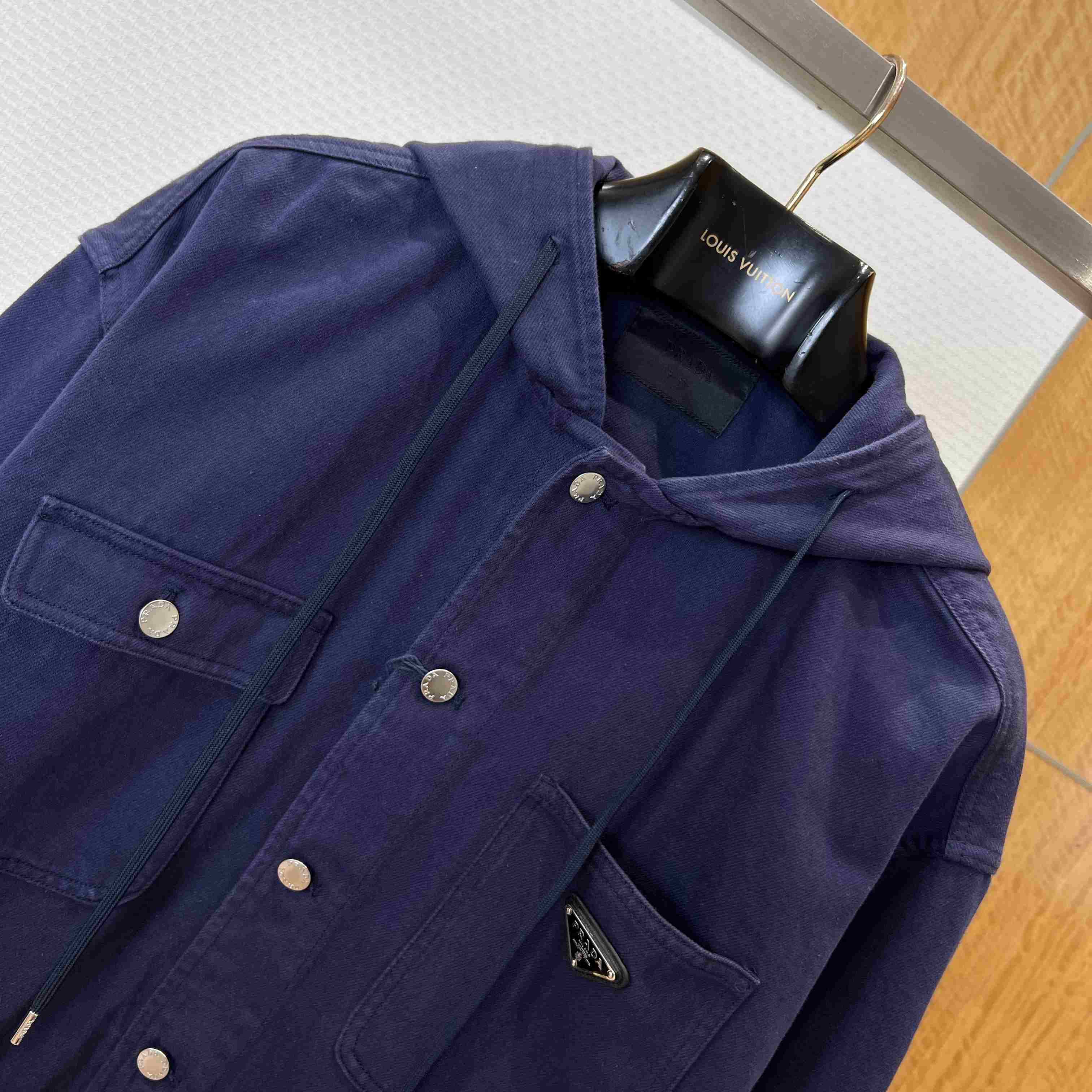 Prada enamel Triangle-Logo Shirt - DopestKickz