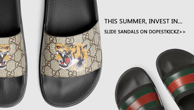 This Summer, Invest In...Slides Sandals on Dopestkickz - DopestKickz