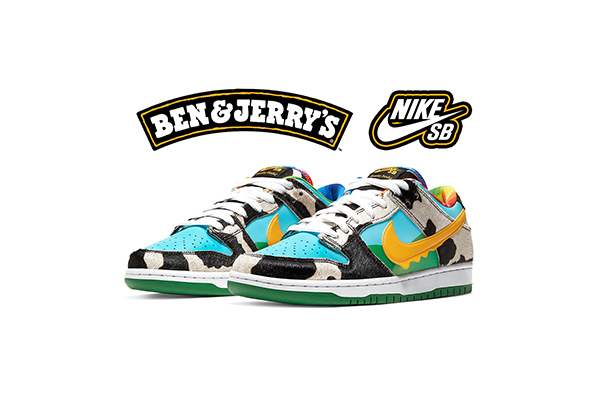 Where to buy the new Ben & Jerry’s x Nike SB Chunky Dunky trainers  - DopestKickz